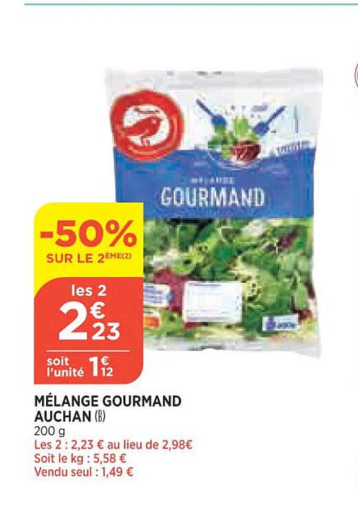 Mélange Gourmand Auchan