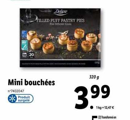 Mini Bouchées Deluxe