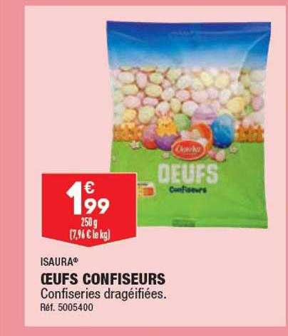 œufs confiseurs isaura