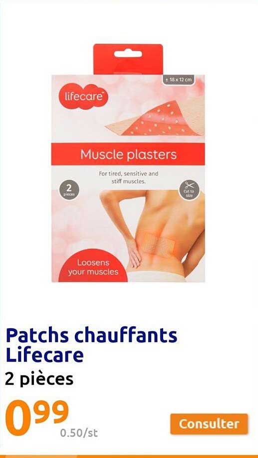 patchs chauffants lifecare