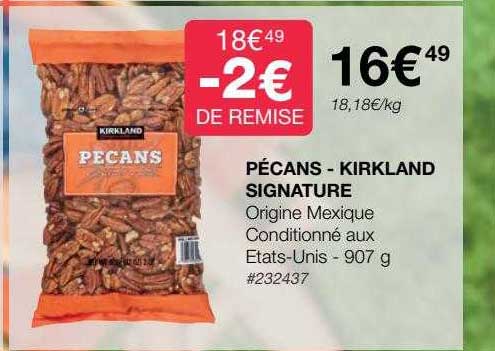 pécans - kirkland signature