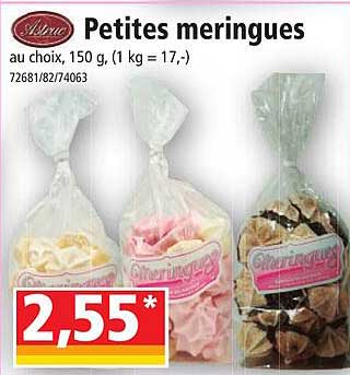 petites meringues