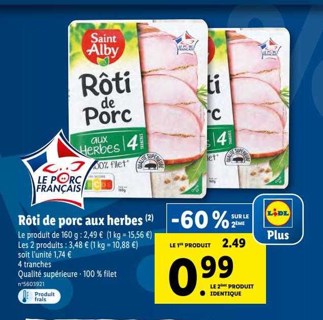 rôti de porc aux herbes saint alby
