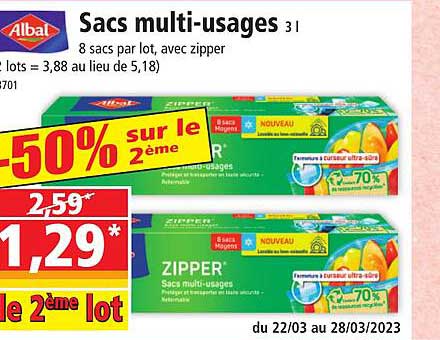 sacs multi-usages albal