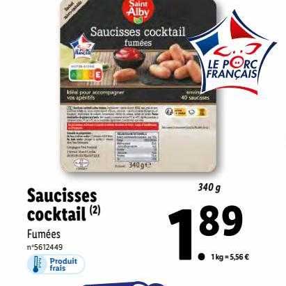 saucisses cocktail saint alby