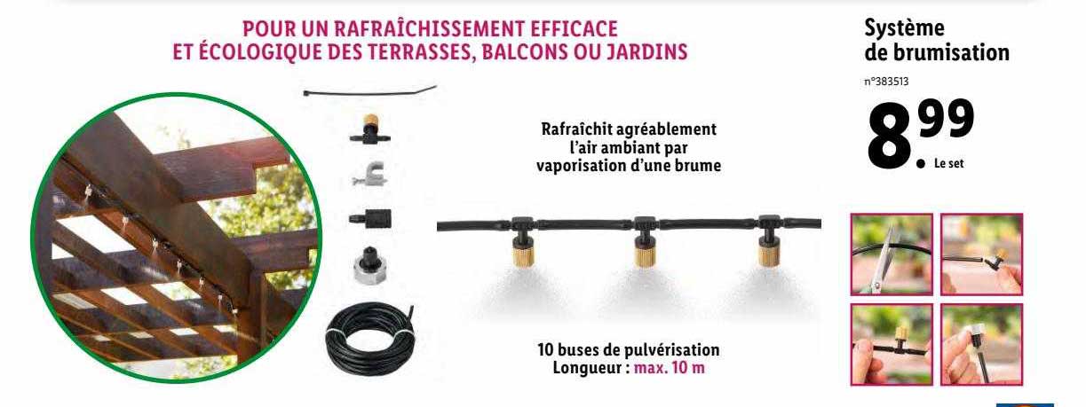 système de brumisation