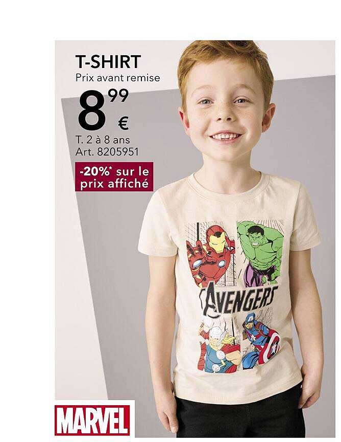 t-shirt marvel