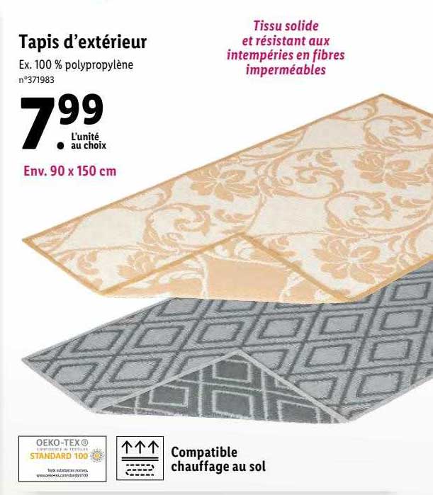 tapis d'extérieur