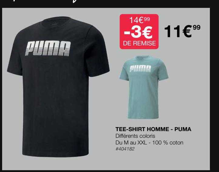 tee-shirt homme - puma