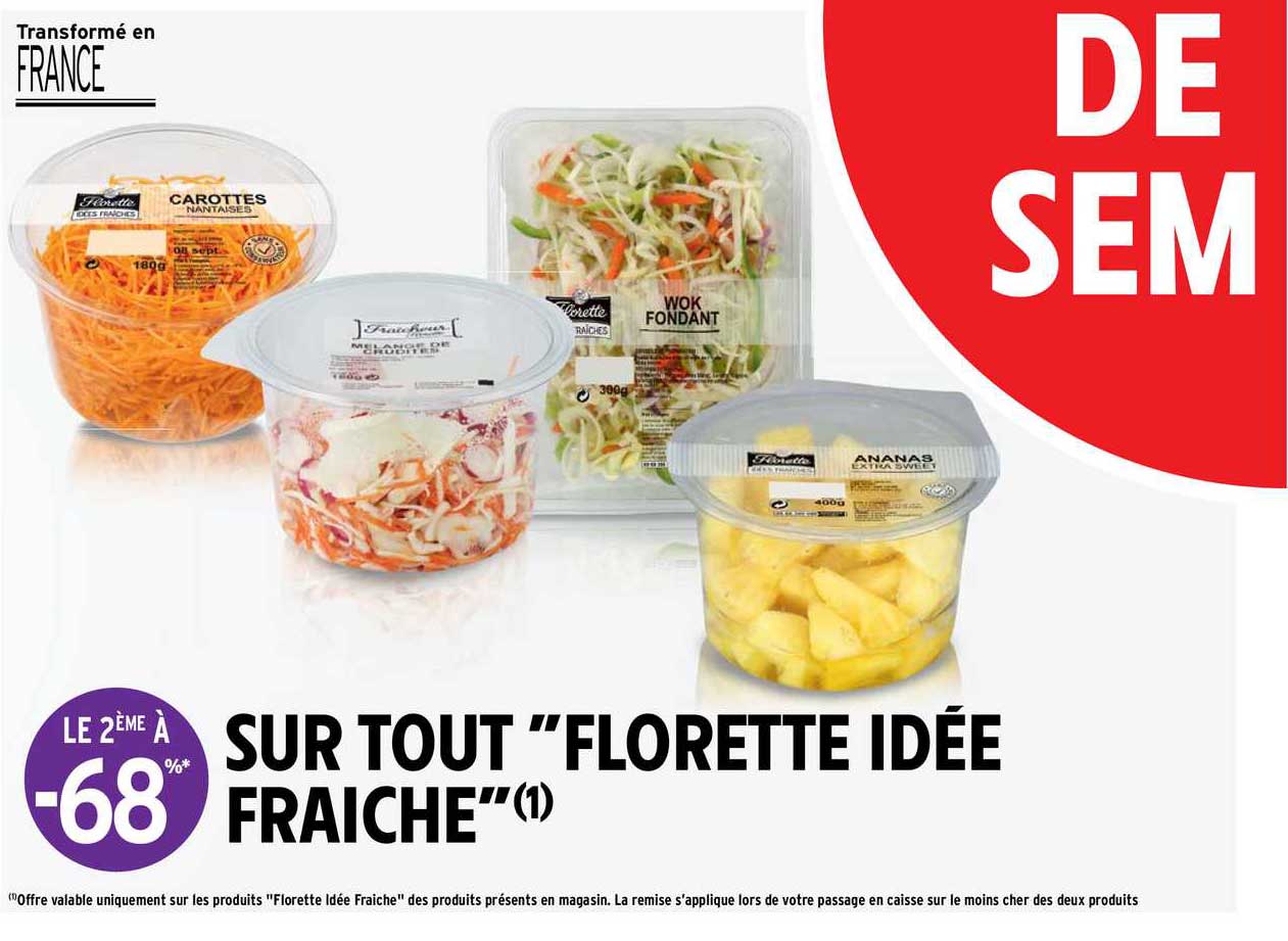 "florette idée fraîche"