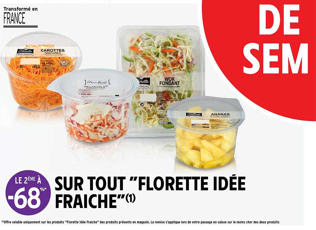 "florette idée fraîche"