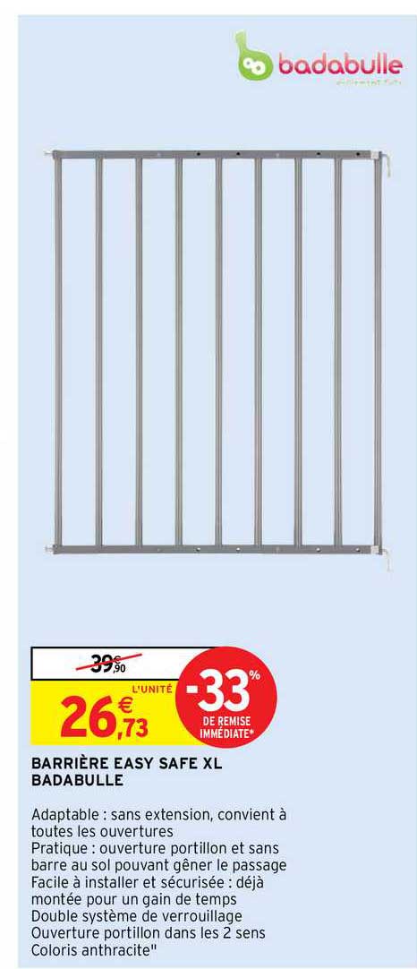 Barrière Easy Safe Xl Badabulle