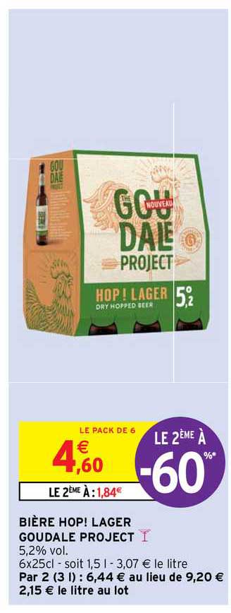 bière hop! lager goudale project