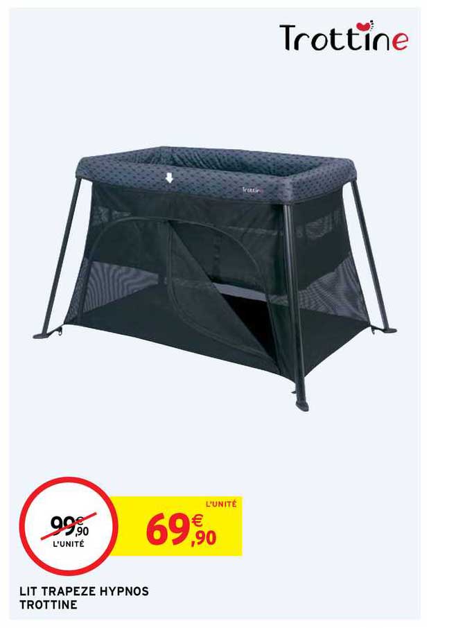 lit trapèze hypnos trottine