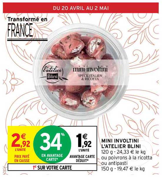 min involtini l'atelier blini