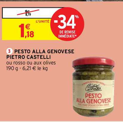pesto alla genovèse pietro castelli