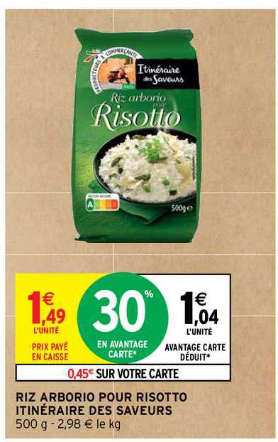 Riz Arborio Pour Risotto Itinéraire Des Saveurs