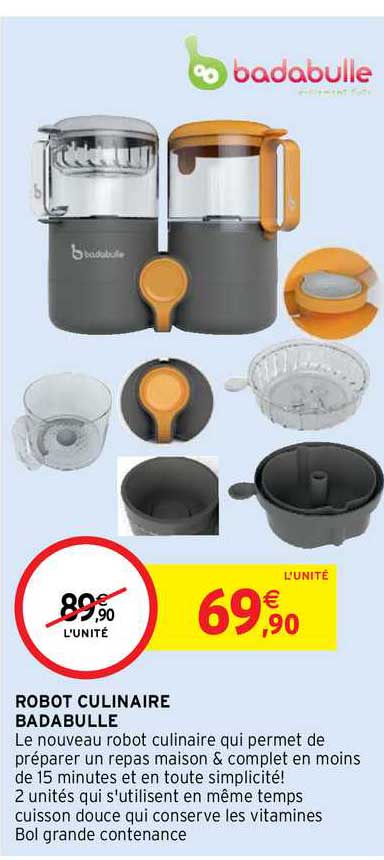 robot culinaire badabulle