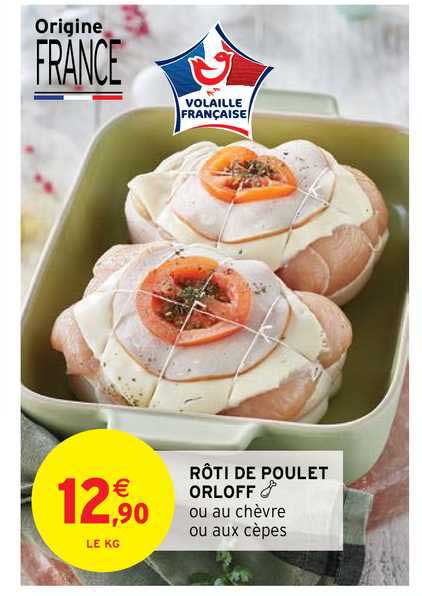 Rôti De Poulet Orloff