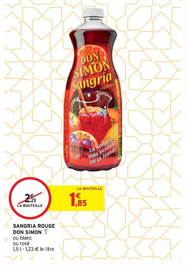 sangria rouge don simon