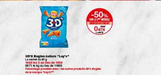 3d's Bugles Nature "lay's"