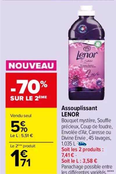 Assouplissant Lenor