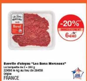 bavette d'aloyau les bons morceaux