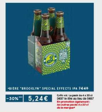 bière brooklyn spécial effects ipa