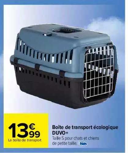 boîte de transport écologique duvo+