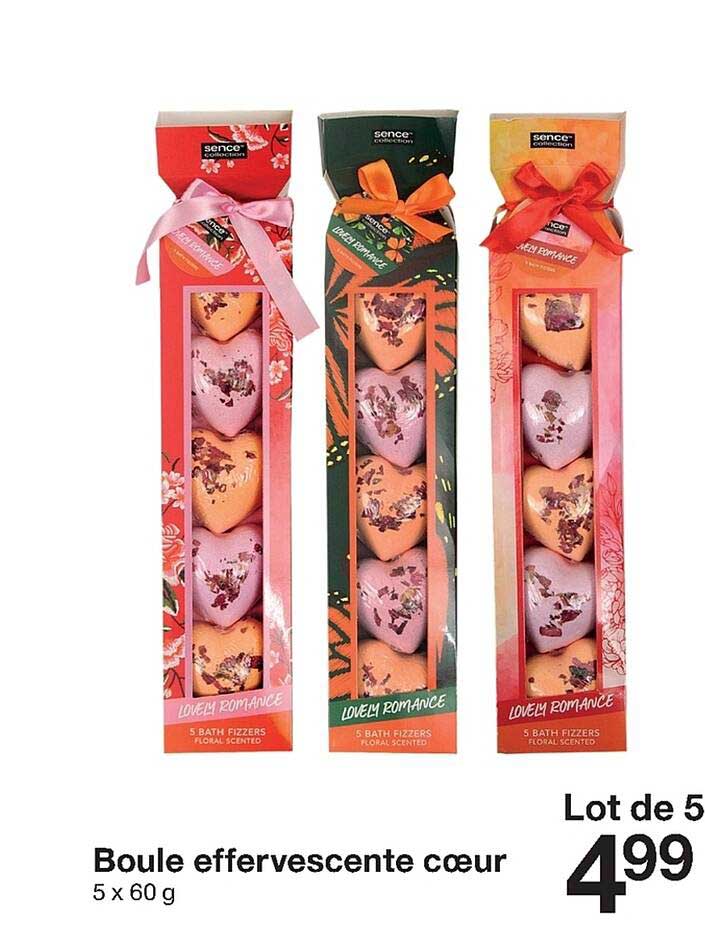 Boule Effervescente Cœur