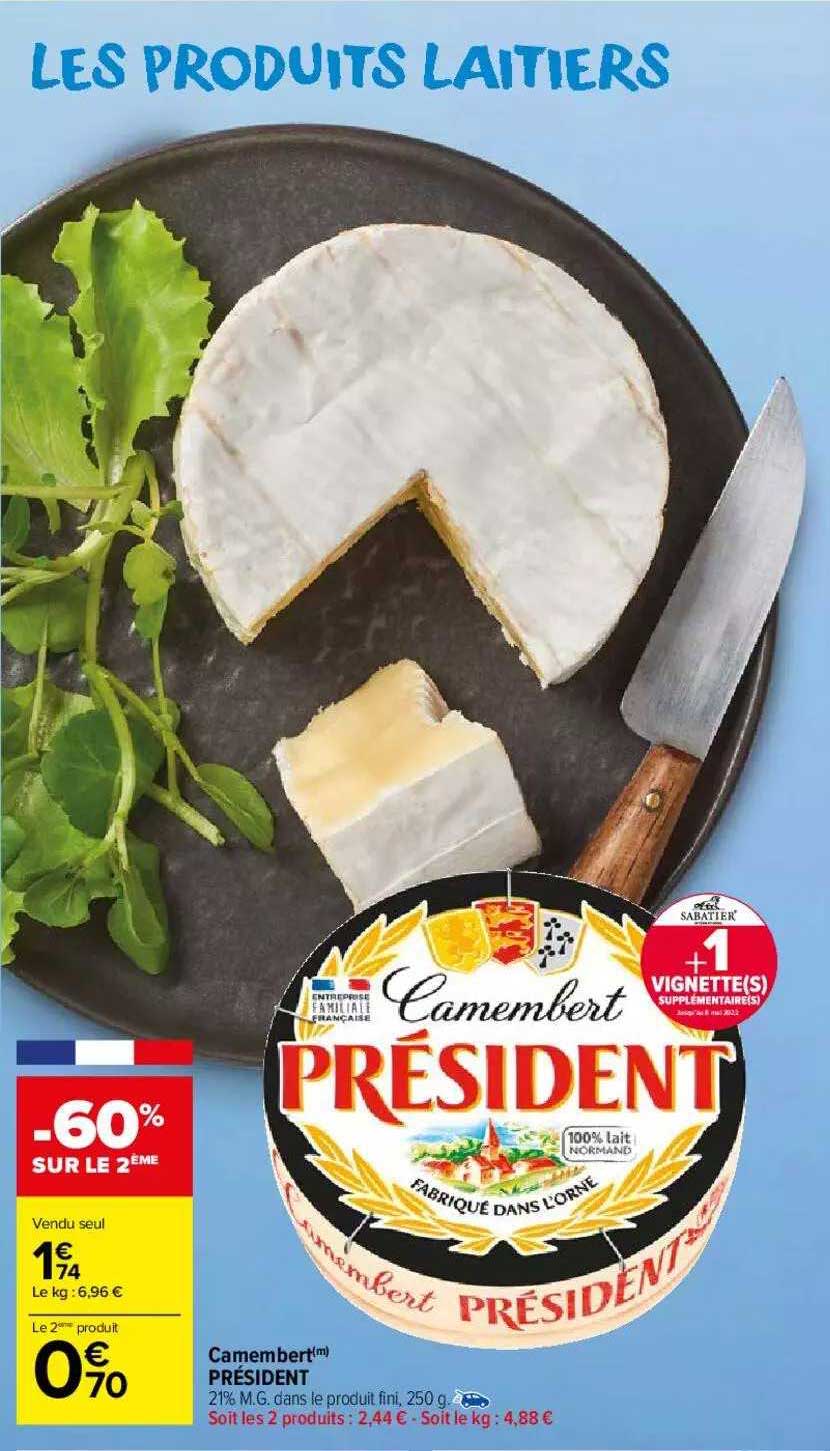 Camembert Président