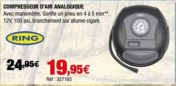 compresseur d'air analogique ring