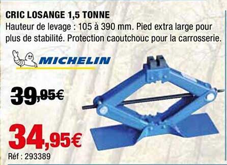 Cric Losange 1,5 Tonne Michelin