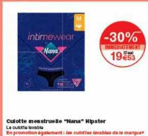 culotte menstruelle nana hipster