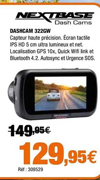 dashcam 322w nextbase