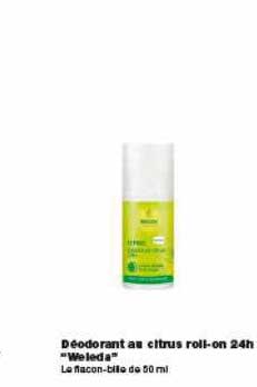 Déodorant Au Citrus Roll-on 24h Weleda