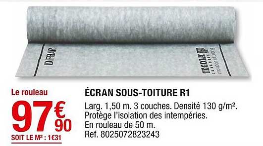 écran sous-toiture r1