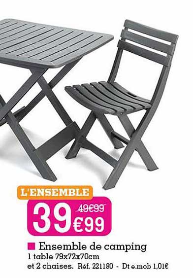 Ensemble De Camping