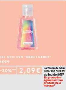 Gel Unicorn Merci Wandy