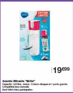 Gourde Filtrante Brita
