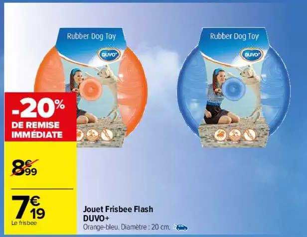 jouet frisbee flash duvo+