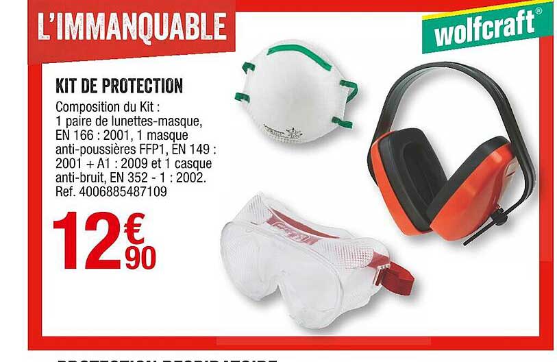 kit de protection wolfcraft