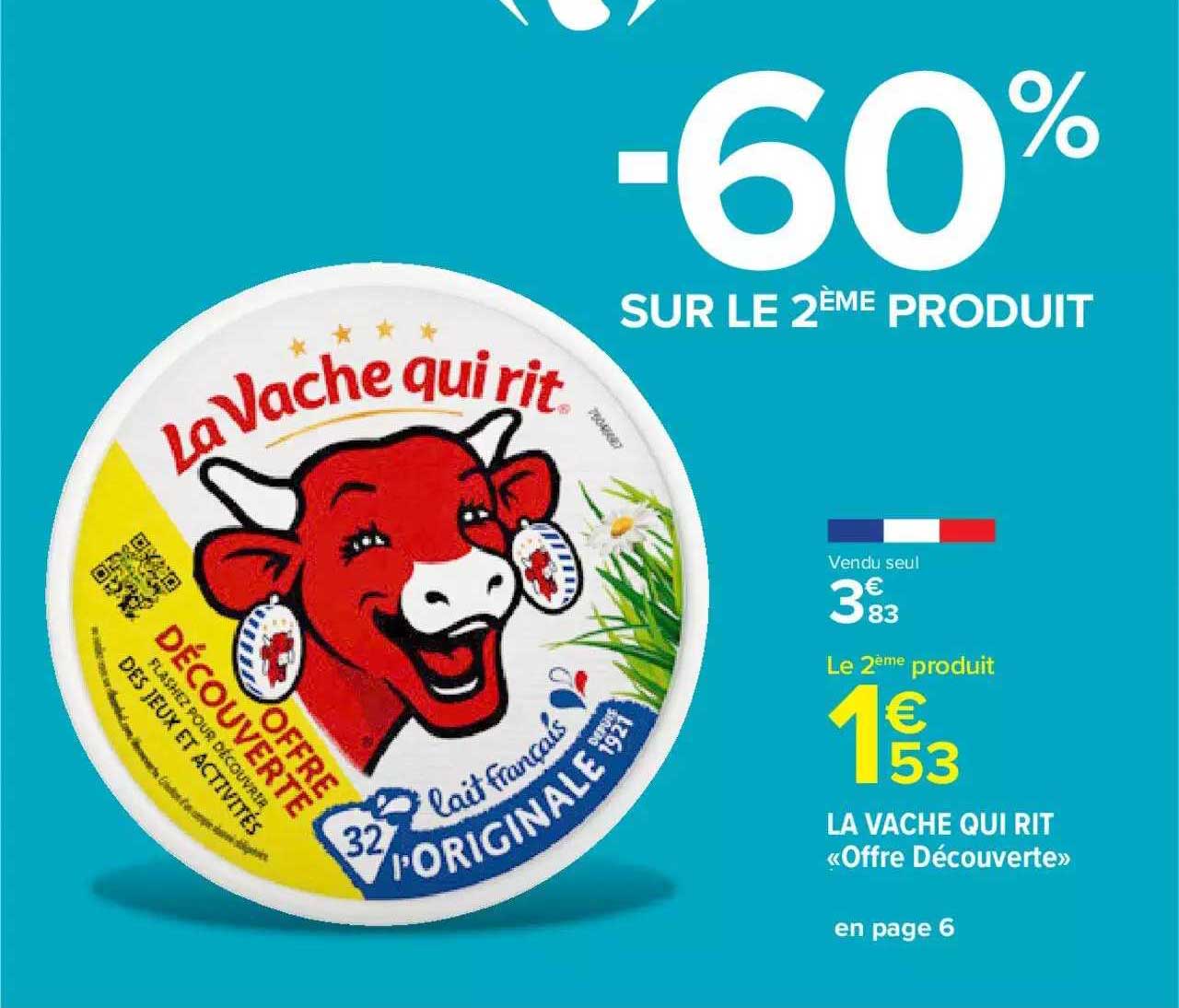 la vache qui rit "offre découverte"