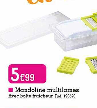 Mandoline Multilames