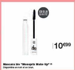 mascara bio monoprix make up