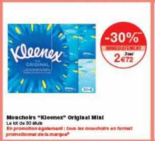 Mouchoirs Kleenex Original Mini