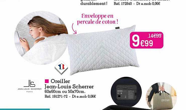 oreiller jean-louis scherrer jls
