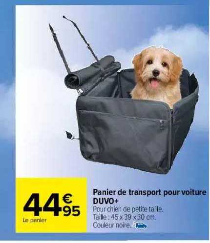 panier de transport pour voiture duvo+