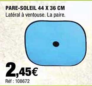 pare-soleil 44 x 36 cm