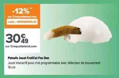Petsafe Jouet FroliCat Fox Dem
